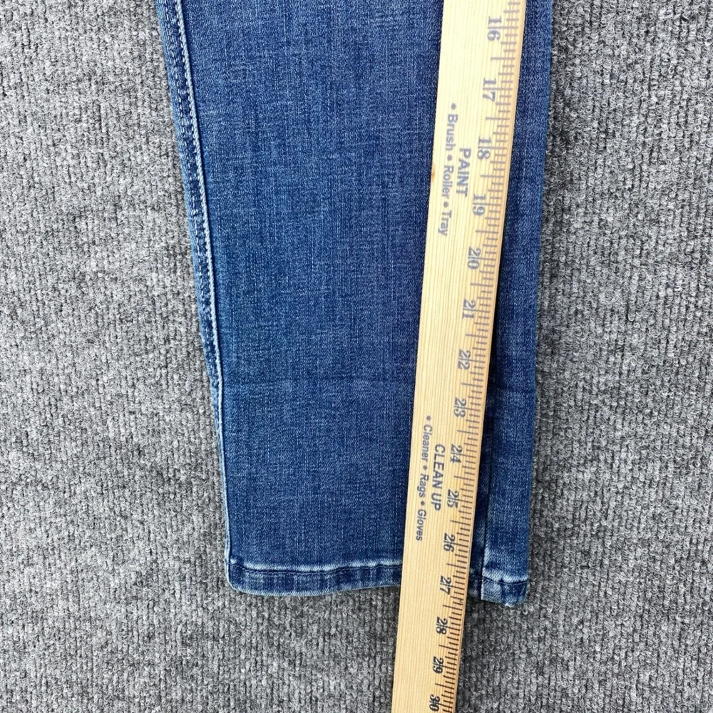 Judy Blue Capri Jeans Womens 9/29 Blue Tummy Control High Rise Slim Fit Casual